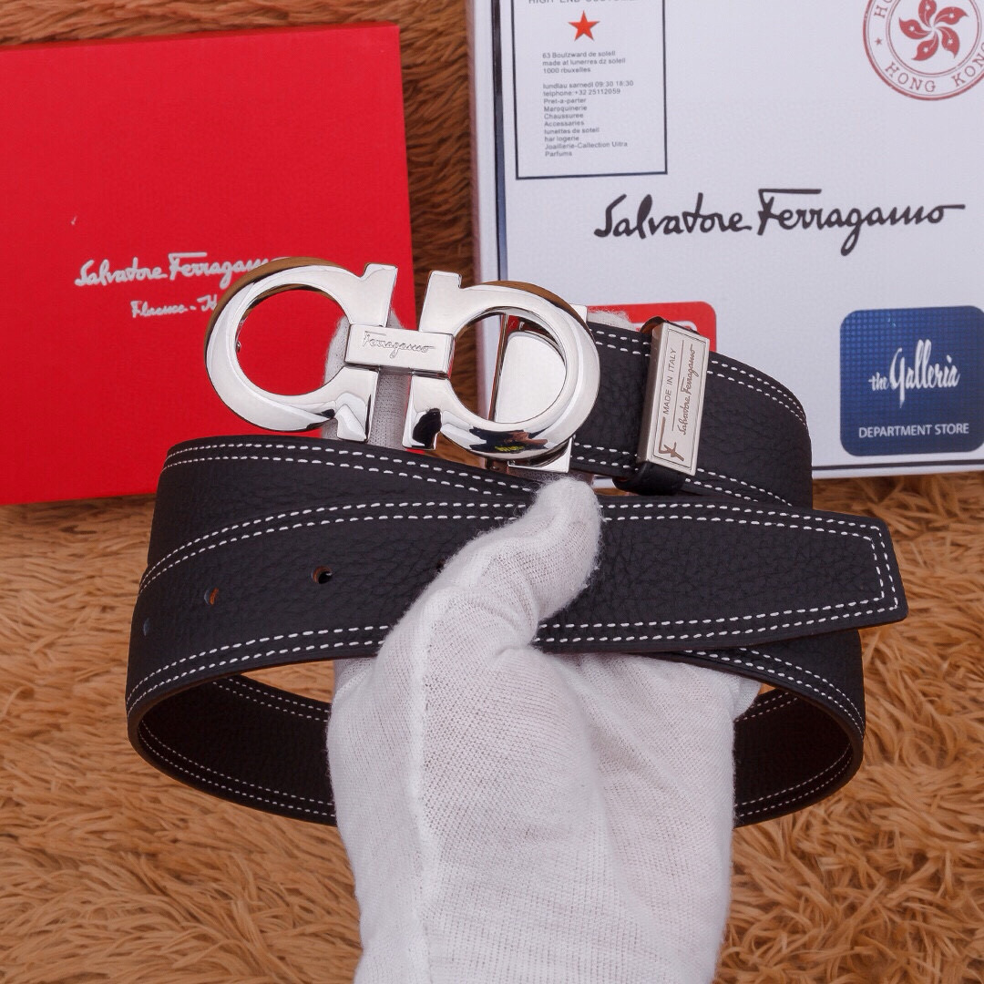 フェラガモ「Ferragamo」 ダブルフェイス ガンチーニ ベルト