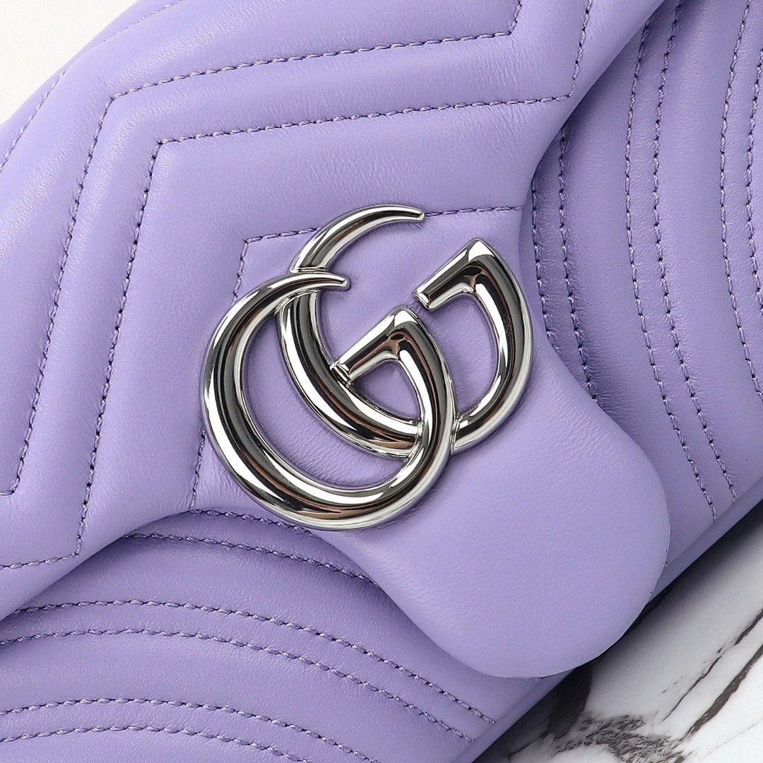 グッチ〔GGマーモント〕ミディアム ショルダーバッグ「GG Marmont Bag」