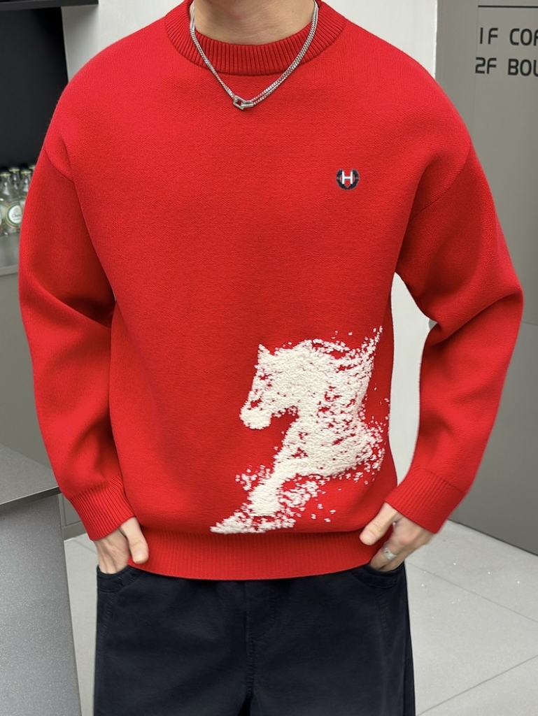 エルメス「Hermès」春季新作ラウンドネックスウェット