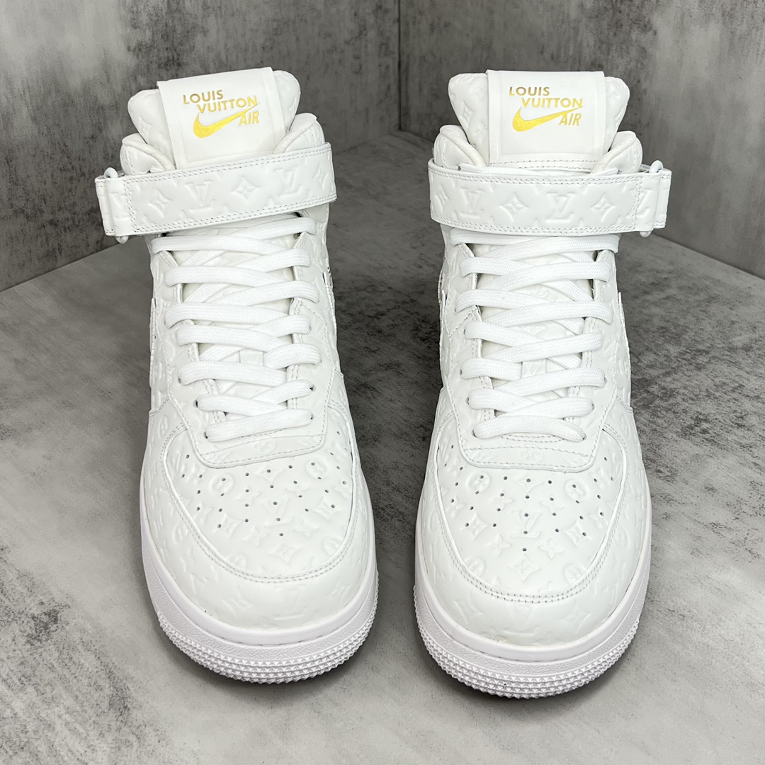 「コラボモデル」Louis Vuitton x Off-White x Nike Air Force 1 High スニーカー
