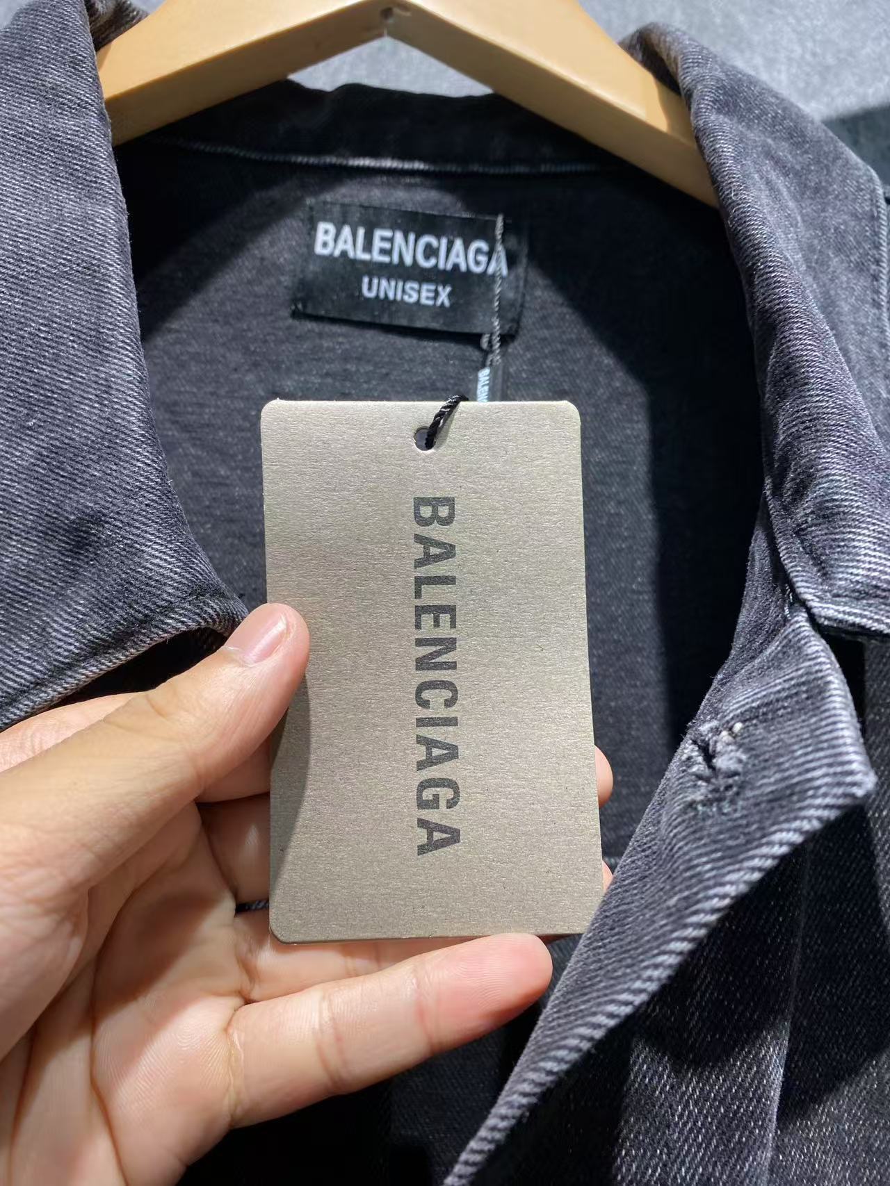 バレンシアガ「Balenciaga」デニムジャケット クラシック リデザイン