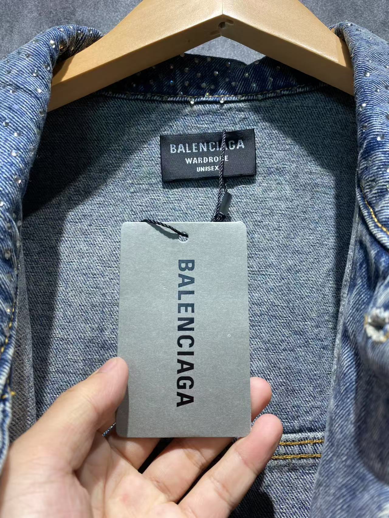 バレンシアガ「Balenciaga」デニムジャケット クラシック リデザイン