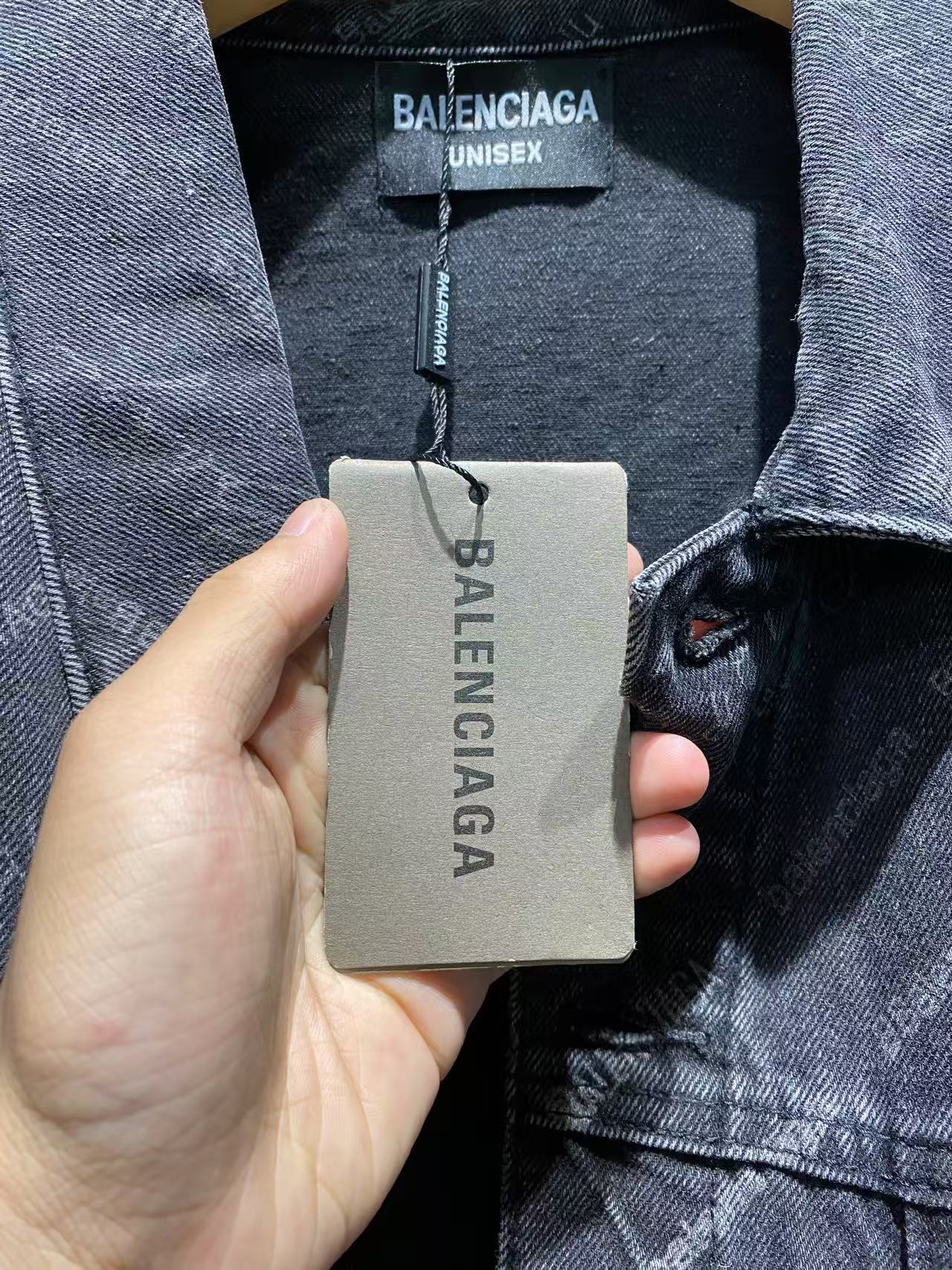 バレンシアガ「Balenciaga」デニムジャケット クラシック リデザイン