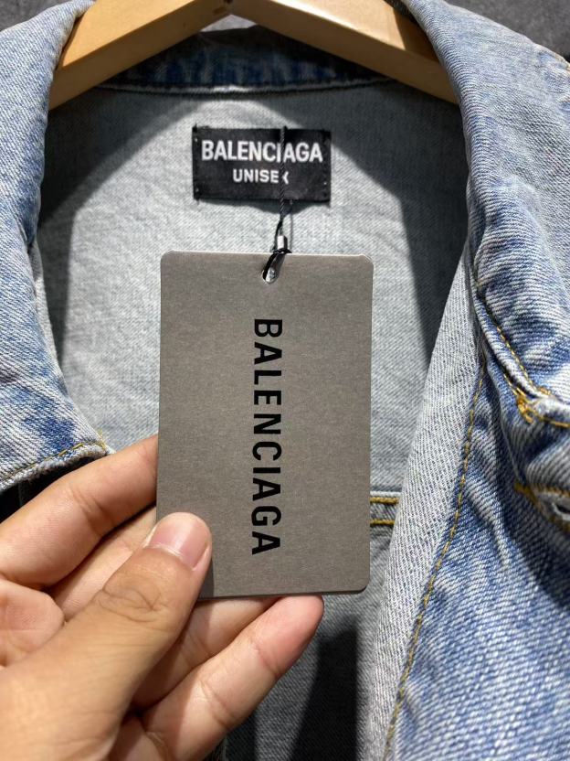 バレンシアガ「Balenciaga」デニムジャケット クラシック リデザイン