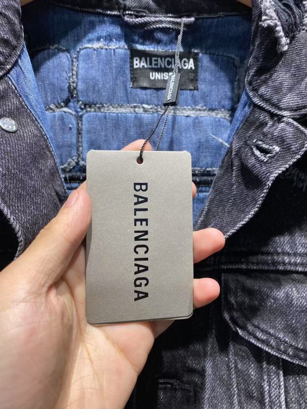 バレンシアガ「Balenciaga」デニムジャケット クラシック リデザイン