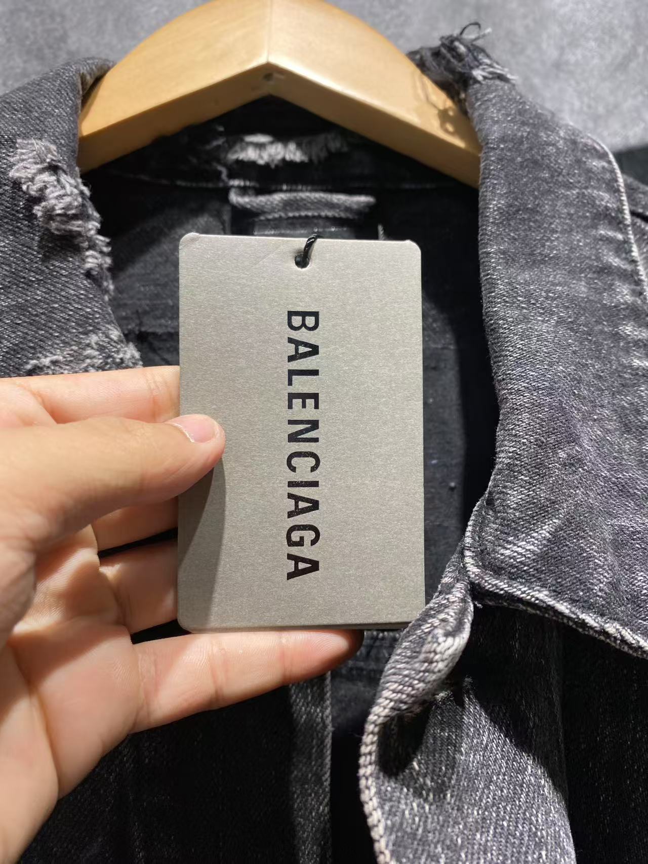 バレンシアガ「Balenciaga」デニムジャケット クラシック リデザイン