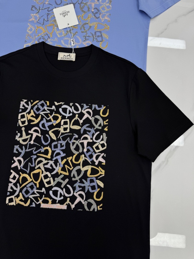 エルメス「Hermès」 クルーネックTシャツ 軽やかな着心地 春夏新作