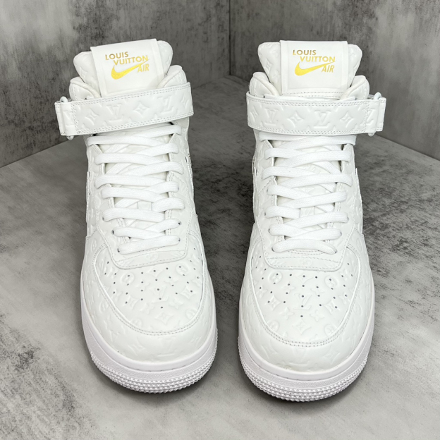「コラボモデル」Louis Vuitton x Off-White x Nike Air Force 1 High スニーカー