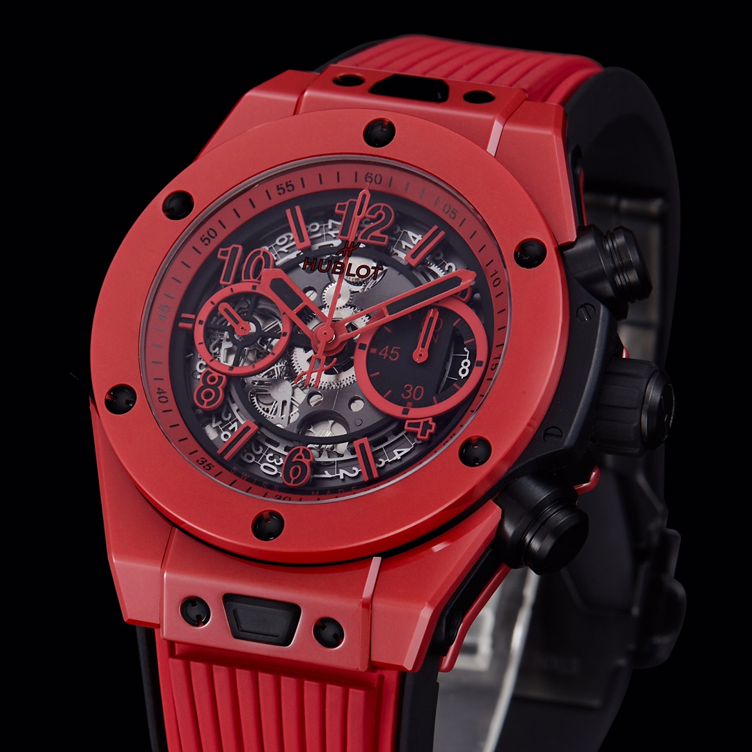 ウブロ「Hublot」ユーボット ビッグバン ユニコ シリーズ クロノグラフ ウォッチ 45MM