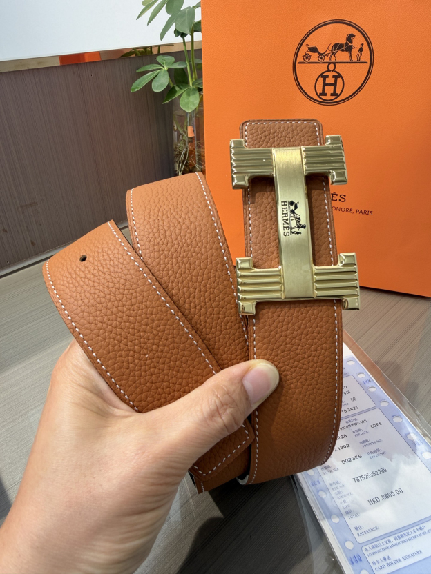 【限定入荷】Hermès フレンチ紳士ベルト「全長約 100cm」