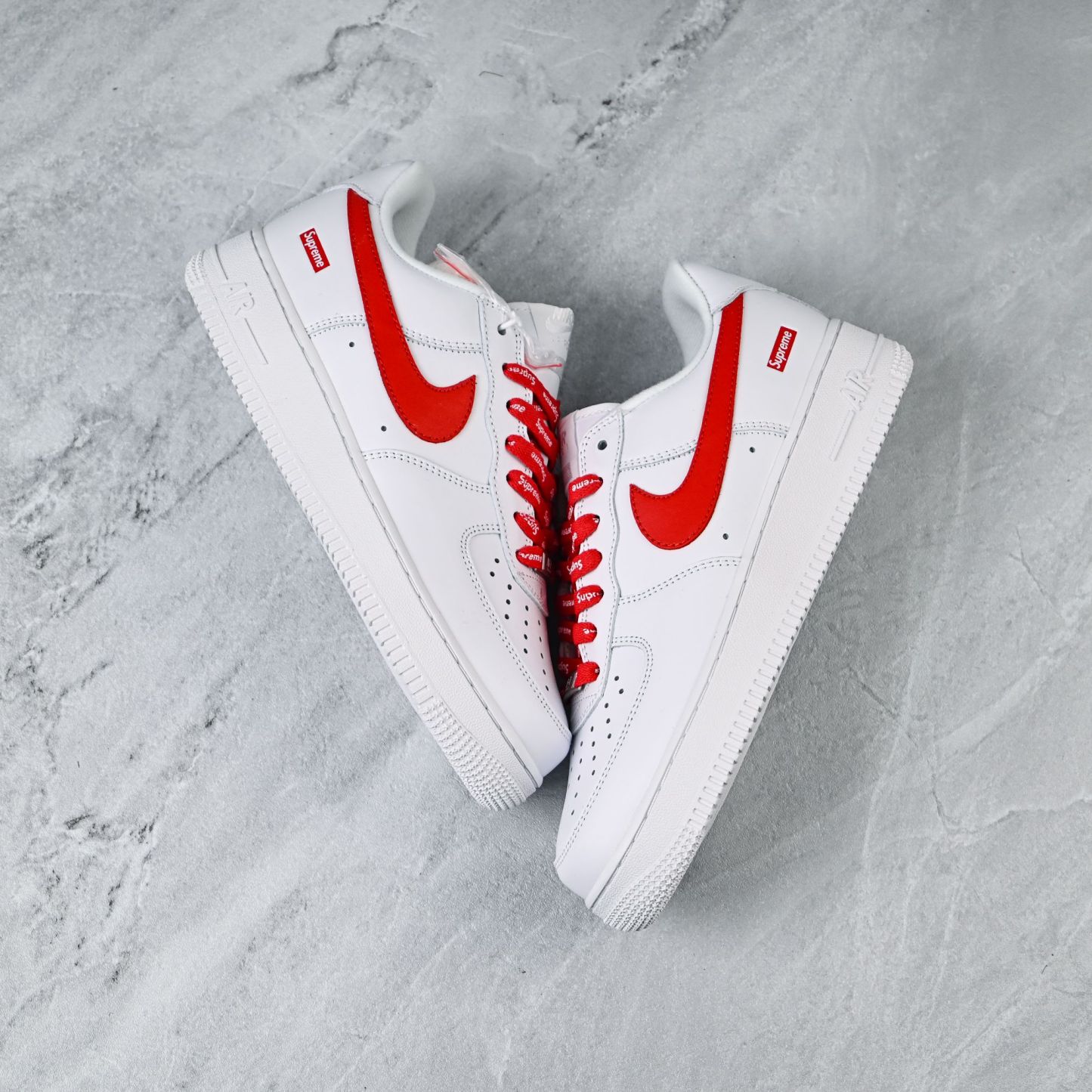 【日本未入荷】Supreme x Nike Air Force 1 Low 'Box Logo - White' コラボモデル スニーカー