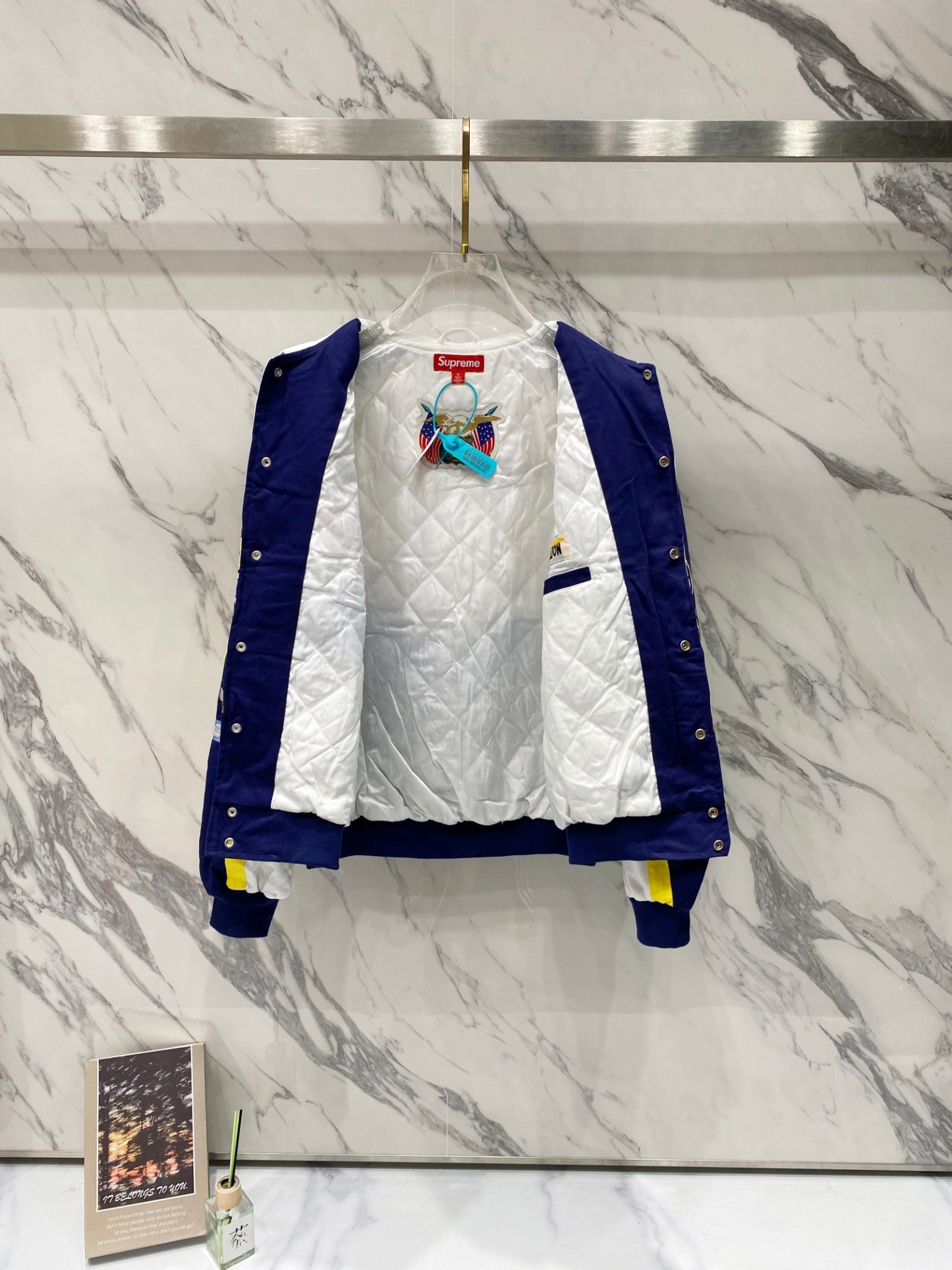 Supreme x SpongeBob SquarePants x Jeff Hamilton レーシングジャケット