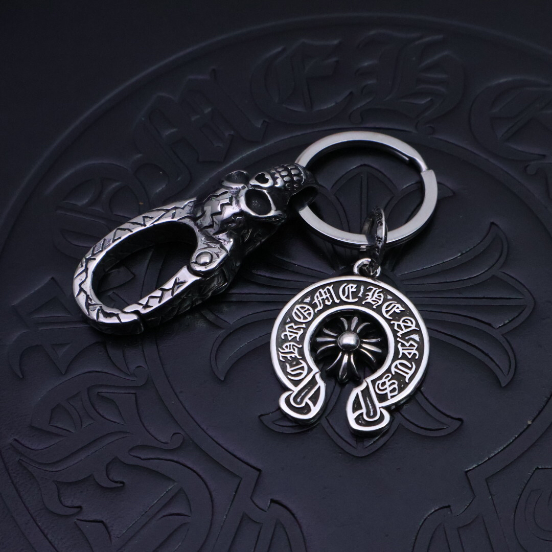クロムハーツ「Chrome Hearts」キーホルダー＆バッグチャーム - トレンドシンボル
