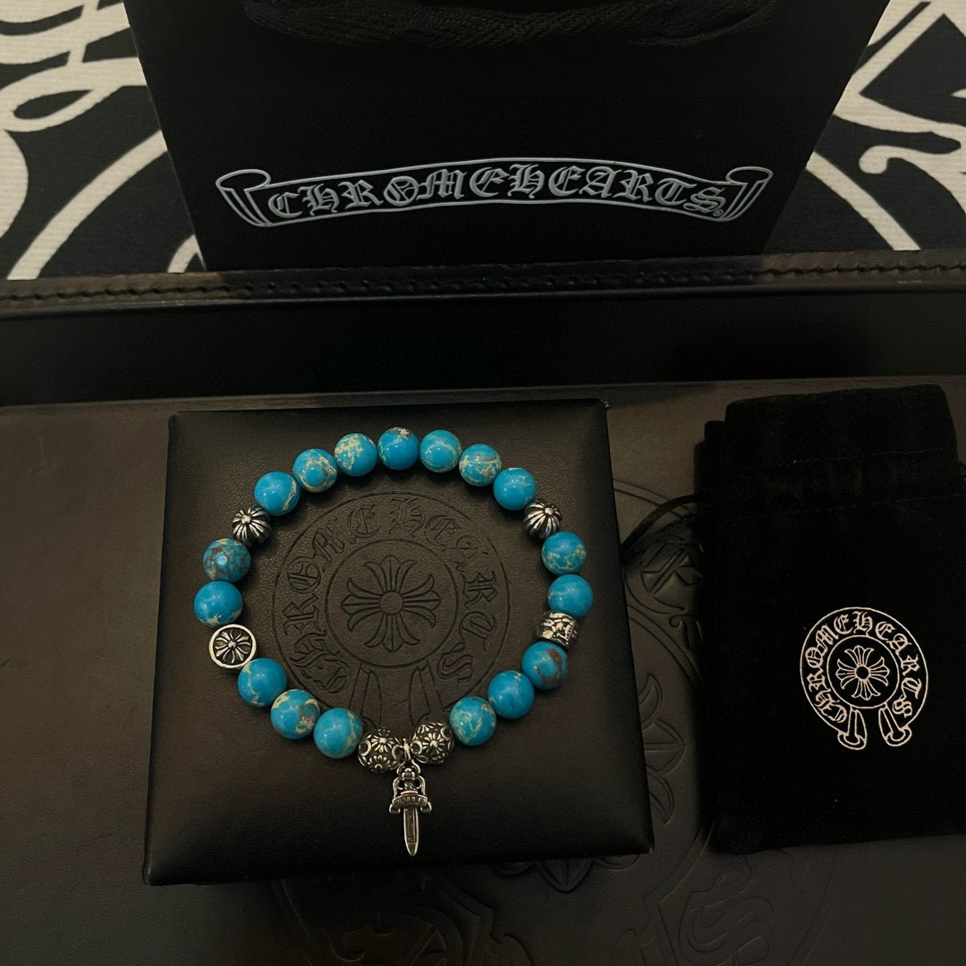 クロムハーツ「Chrome Hearts」ブレスレット - ヴィンテージ＆ロックテイスト ペア用