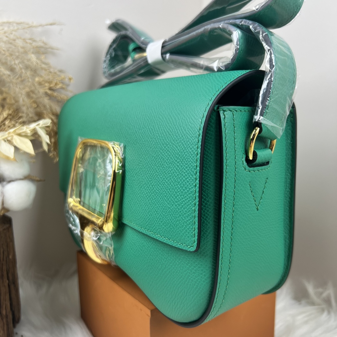 【厳選新入荷】エルメス Della Cavalleria Elan サドル金具クロスボディバッグ「乗馬モチーフ本革ショルダー」
