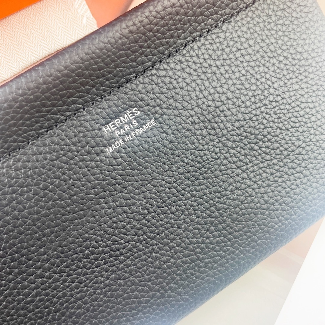 【厳選新入荷】エルメス Evelyne Zip Pouch イヴリンファスナーハンドポーチ「携帯小銭収納レザー小物」