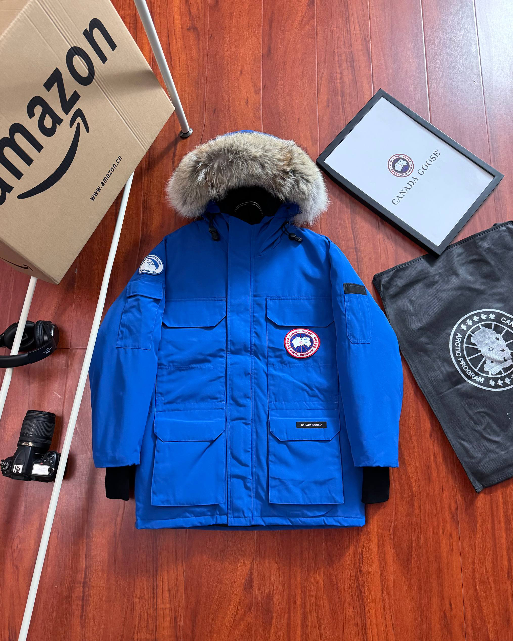 カナダグース メンズ ファッションフード付きダウンジャケット 8色