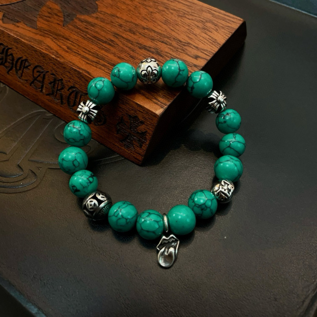 クロムハーツ「Chrome Hearts」ブレスレット - ヴィンテージ＆ロックテイスト ペア用