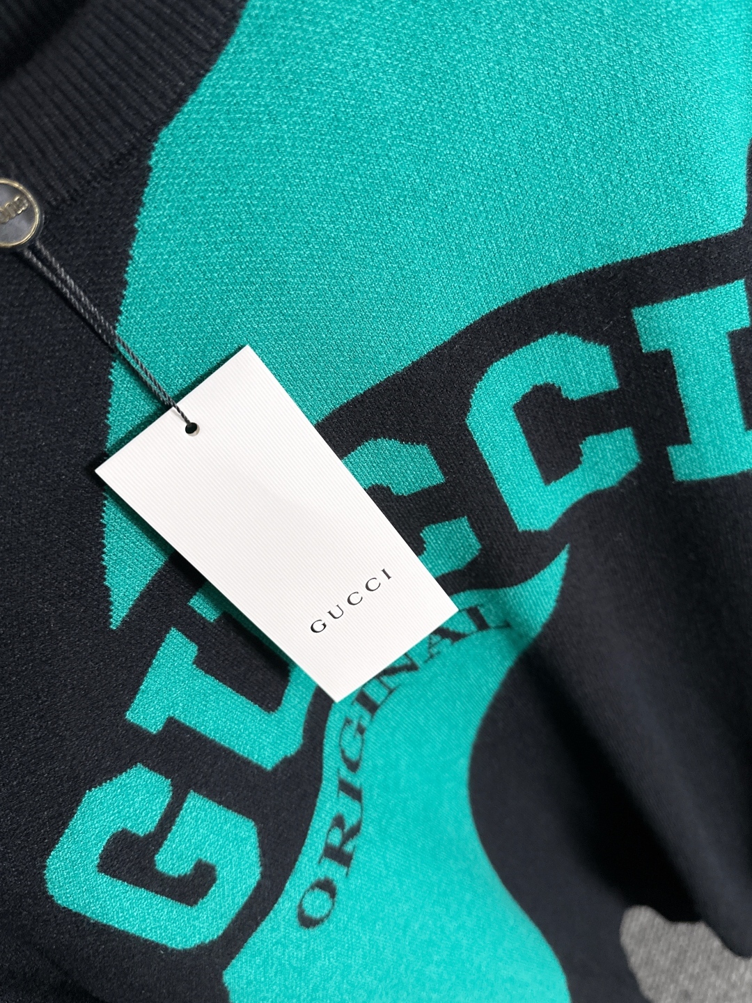 グッチ「Gucci」秋冬ウール混紡丸首プルオーバーニットセーター