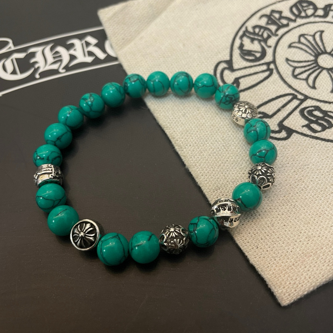 クロムハーツ「Chrome Hearts」ブレスレット - ヴィンテージ＆ロックテイスト ペア用