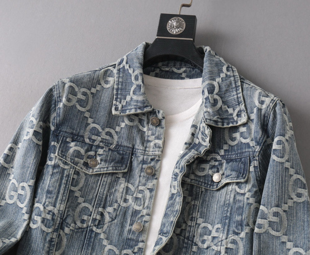 グッチ「Gucci 」秋冬新作メンズラペルデニムジャケット