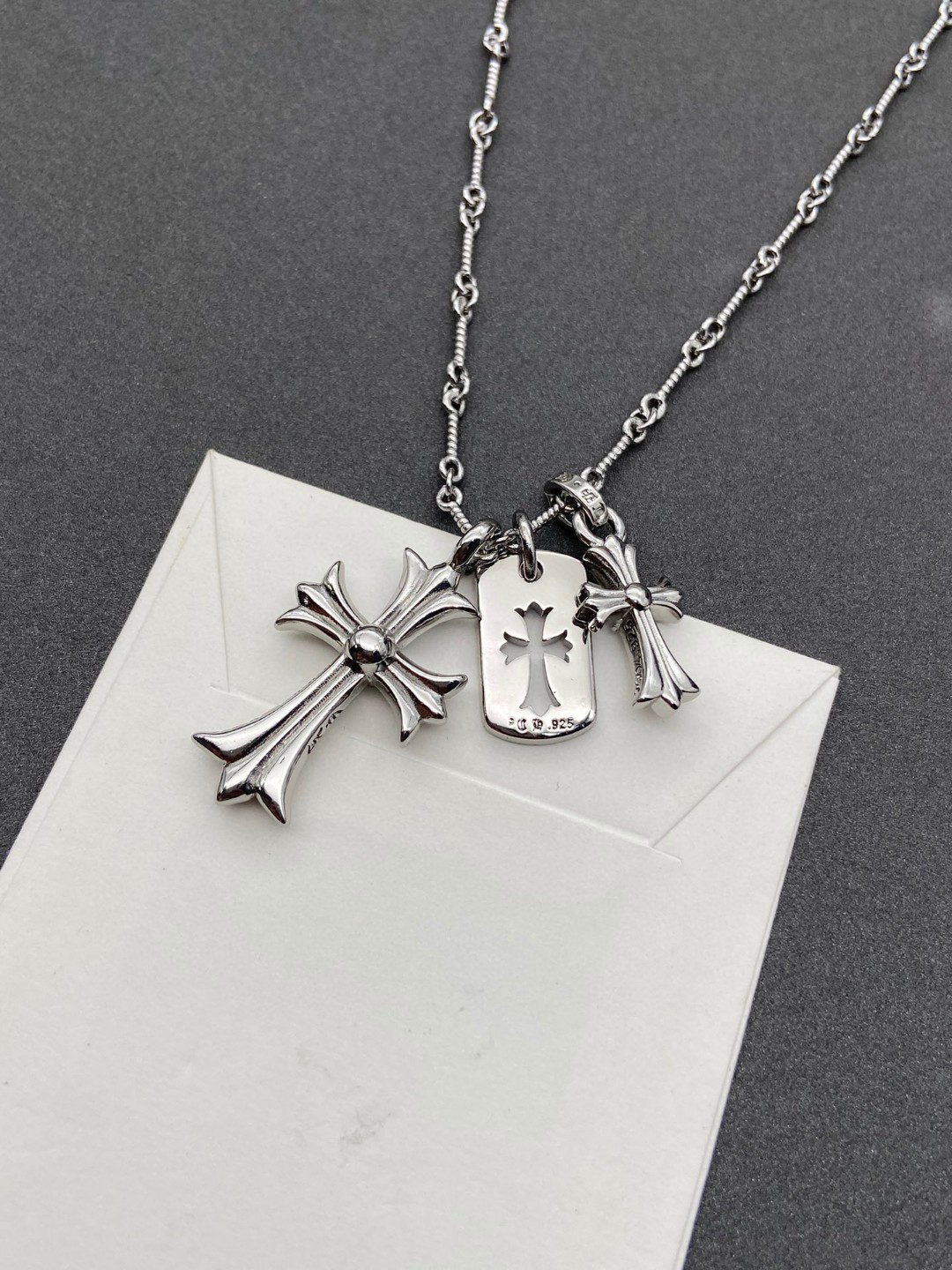 クロムハーツ「Chrome Hearts」クラシック ペンダントネックレス - 男女兼用