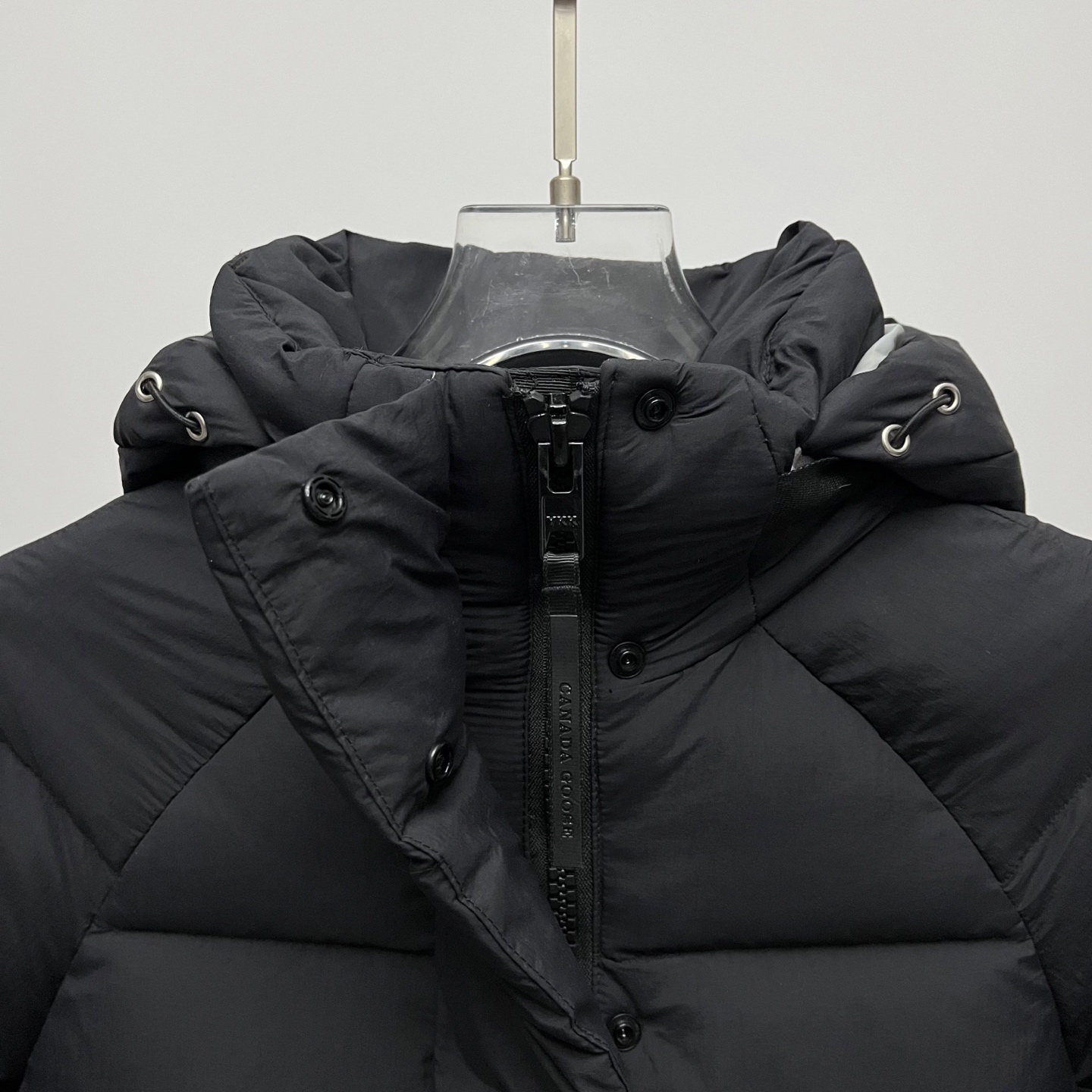 カナダグース フード付きファー付きダウンジャケット 男女兼用