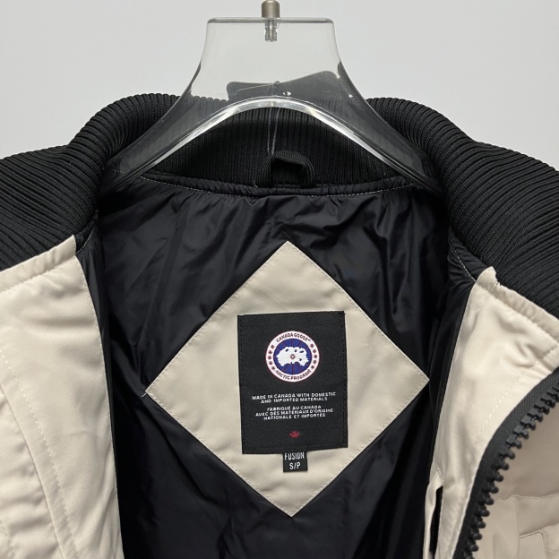 カナダグース メンズ ニットスタンドカラーダウンジャケット