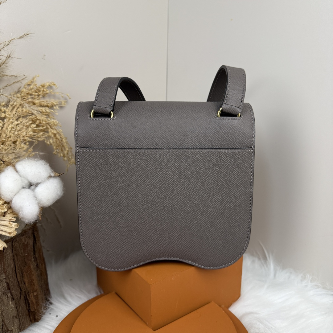 【厳選新入荷】エルメス Della Cavalleria Mini サドル金具クロスボディバッグ「乗馬モチーフ本革ショルダー」