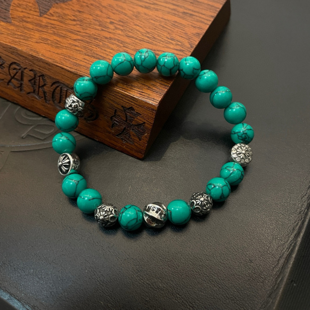 クロムハーツ「Chrome Hearts」ブレスレット - ヴィンテージ＆ロックテイスト ペア用