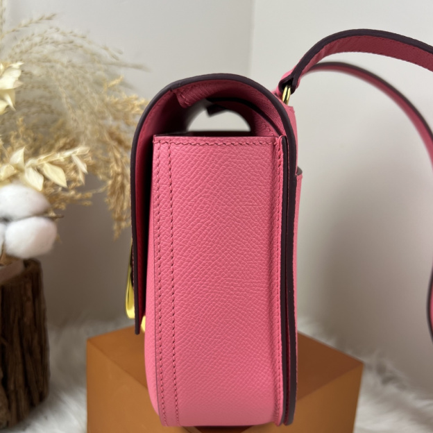 【厳選新入荷】エルメス Della Cavalleria Mini サドル金具クロスボディバッグ「乗馬モチーフ本革ショルダー」