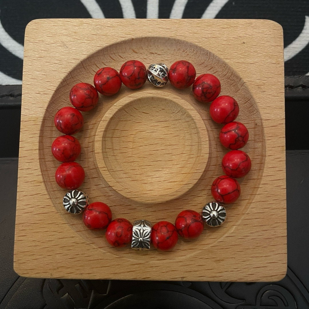 クロムハーツ「Chrome Hearts」ブレスレット - ヴィンテージ＆ロックテイスト ペア用