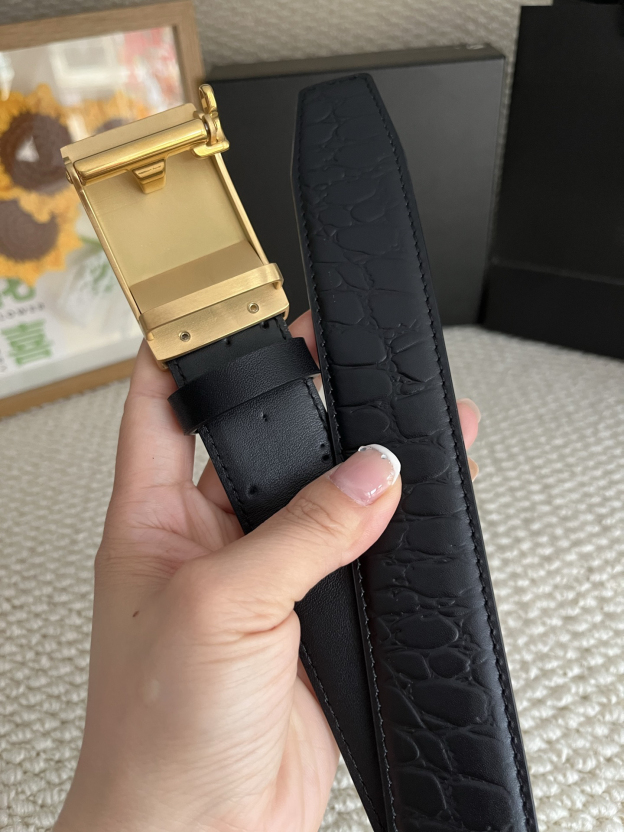 【厳選在庫】Montblanc ビジネスマン正装ベルト「全長約 100cm」