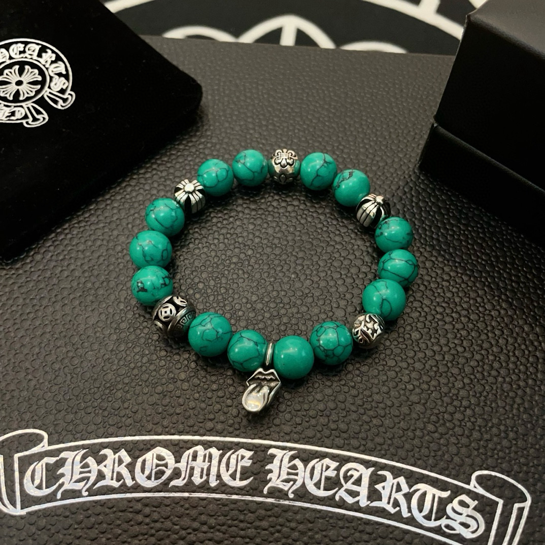 クロムハーツ「Chrome Hearts」ブレスレット - ヴィンテージ＆ロックテイスト ペア用