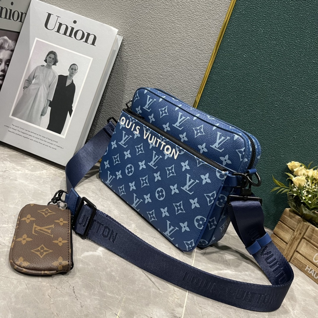 ルイ・ヴィトン「Louis Vuitton」新作 Trio メッセンジャーバッグ