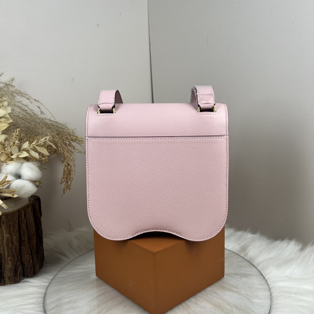 【厳選新入荷】エルメス Della Cavalleria Mini サドル金具クロスボディバッグ「乗馬モチーフ本革ショルダー」