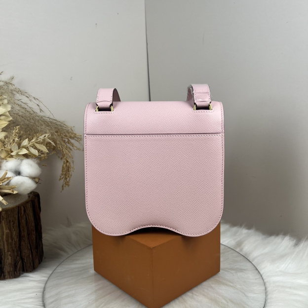 【厳選新入荷】エルメス Della Cavalleria Mini サドル金具クロスボディバッグ「乗馬モチーフ本革ショルダー」