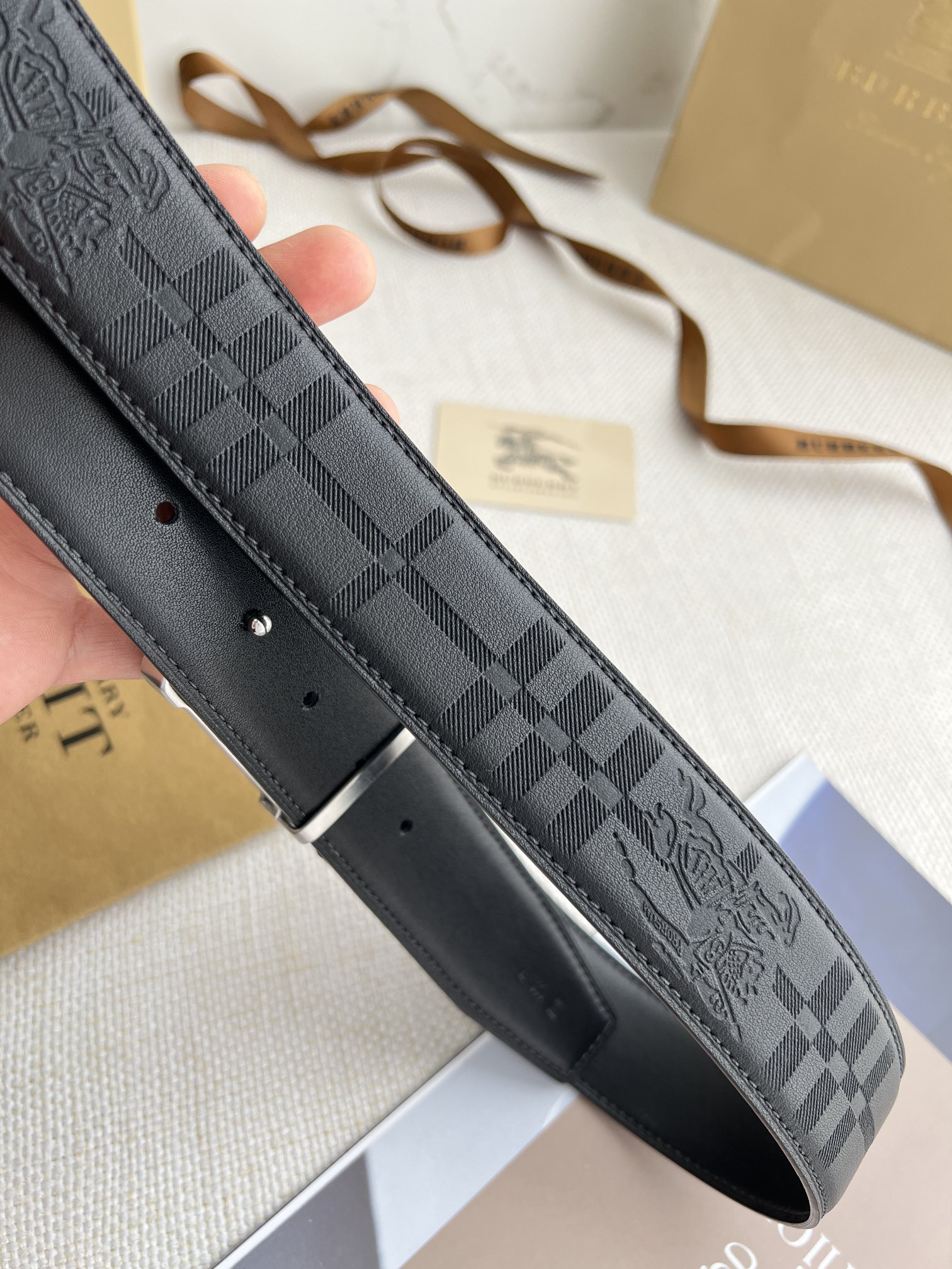 [Copy]バーバリー「Burberry」フックベルト 2色