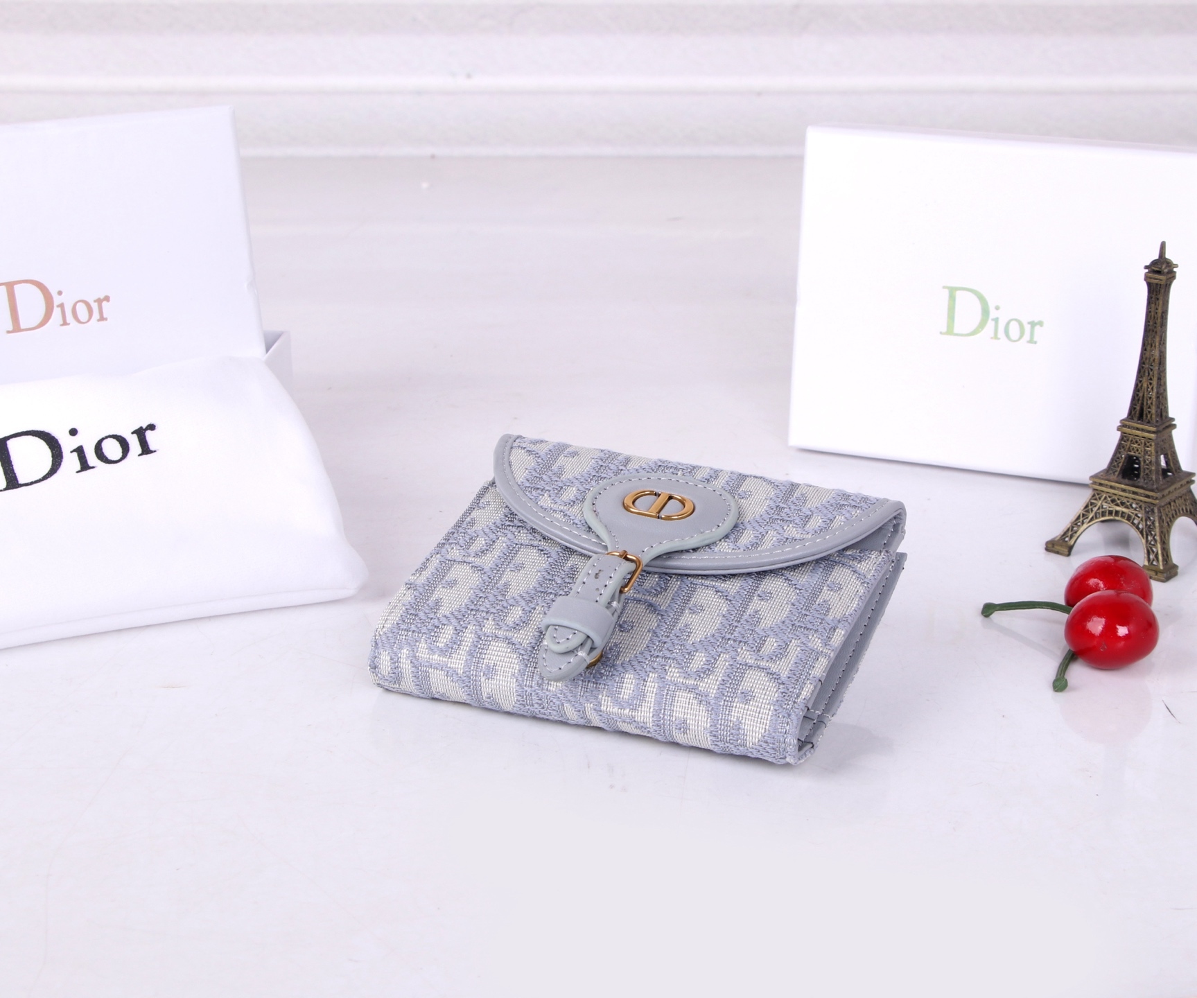 ディオール「Dior」Oblique 帆布ショートウォレット 限定デザイン