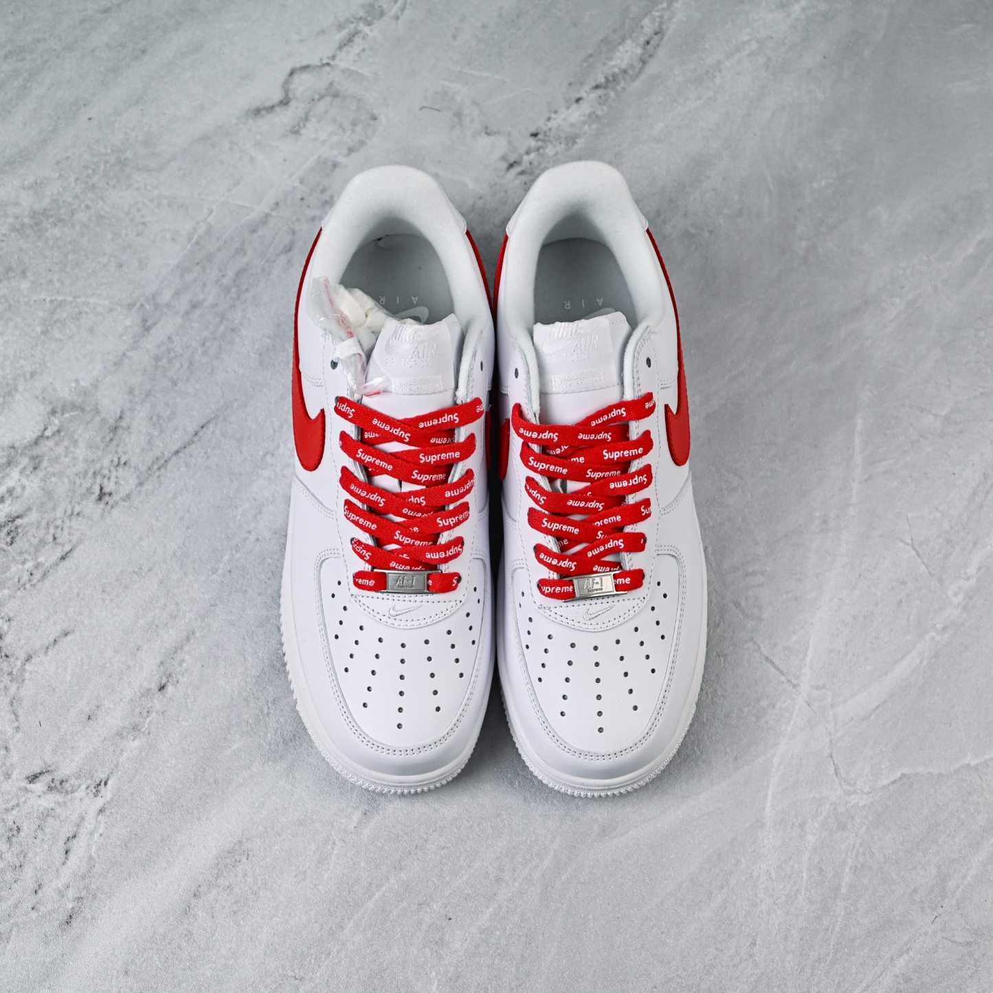 【日本未入荷】Supreme x Nike Air Force 1 Low 'Box Logo - White' コラボモデル スニーカー