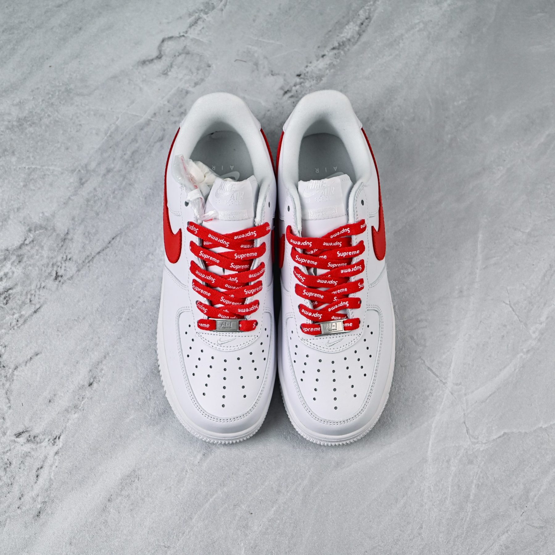 【日本未入荷】Supreme x Nike Air Force 1 Low 'Box Logo - White' コラボモデル スニーカー