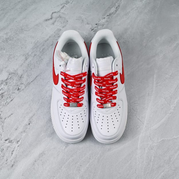 【日本未入荷】Supreme x Nike Air Force 1 Low 'Box Logo - White' コラボモデル スニーカー