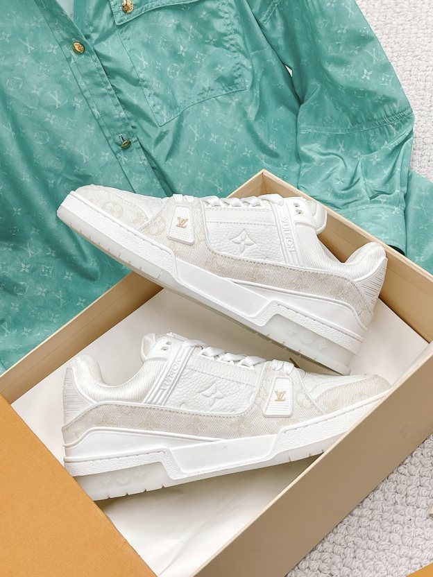 ルイ・ヴィトン「Louis Vuitton」LV トレイナー スニーカー