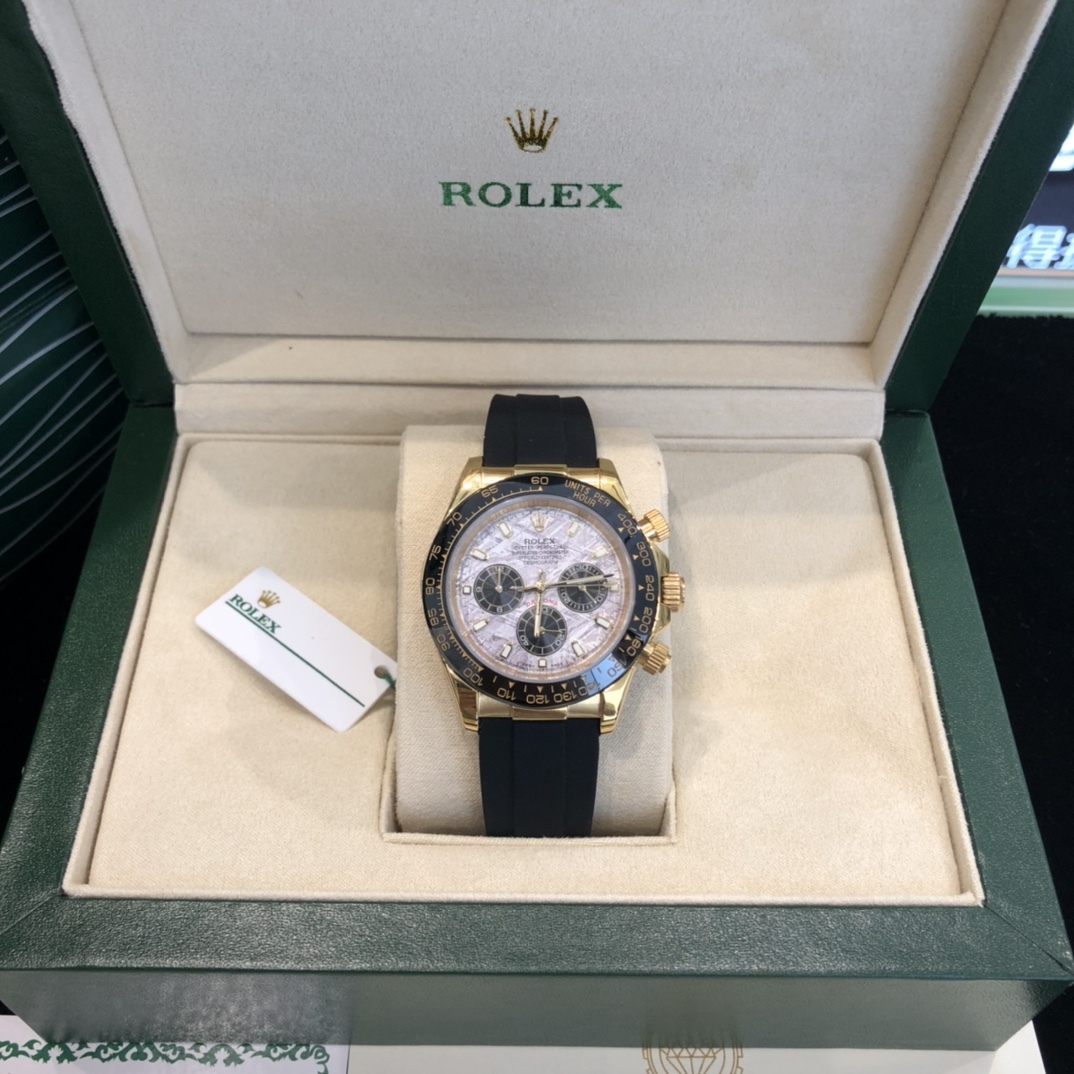 ロレックス「Rolex」コスモグラフ デイトナ パンダダイヤル メンズウォッチ 40MM