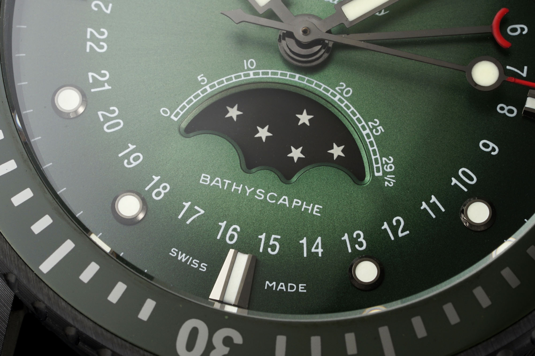 ブランパン「Blancpain」フィフティ・ファゾム バチスカーフ コンプリートカレンダー ムーンフェイズセラミック 自動巻きダイバーズウォッチ43.6mm