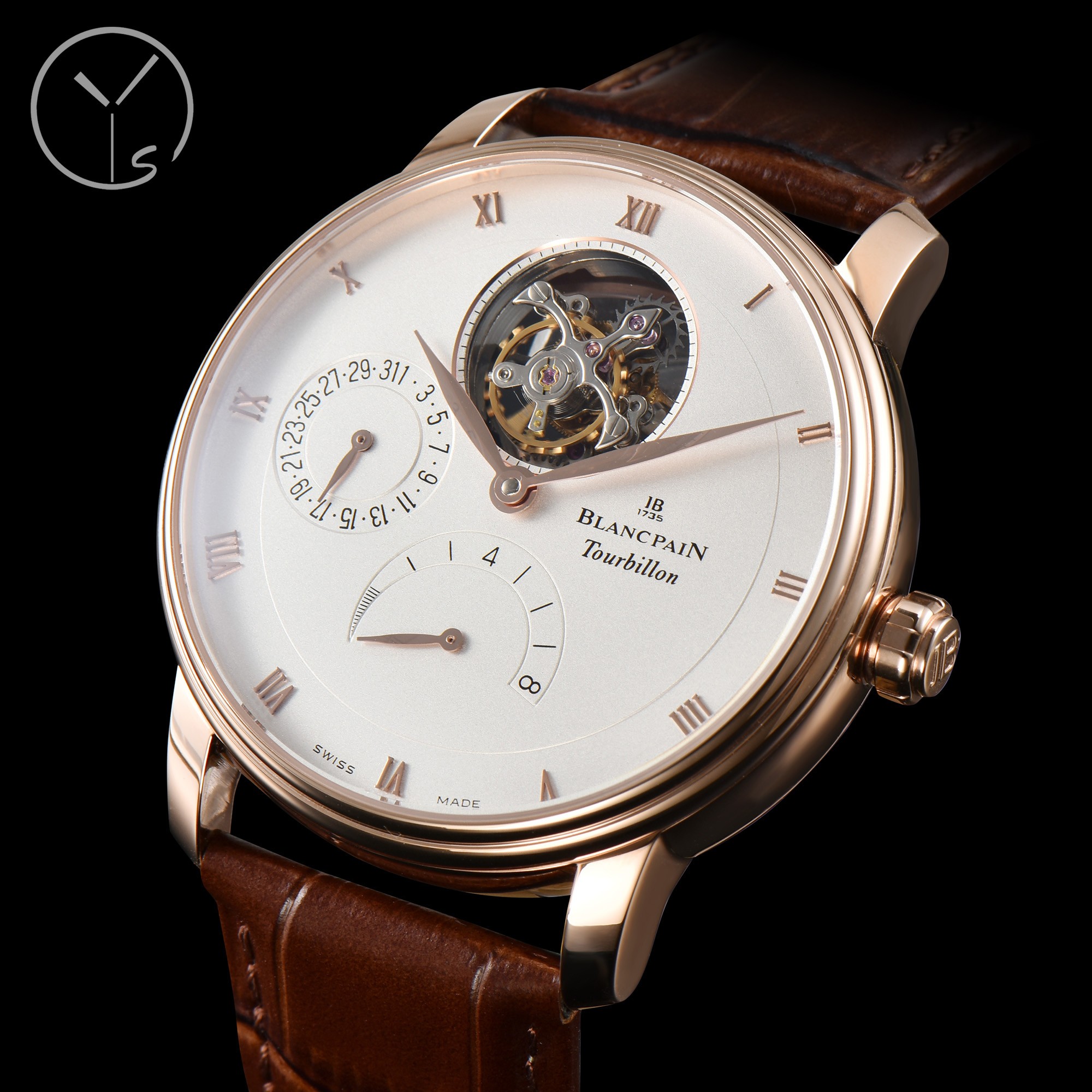 ブランパン「Blancpain」クラシックコレクション トゥールビヨン 腕時計40MM