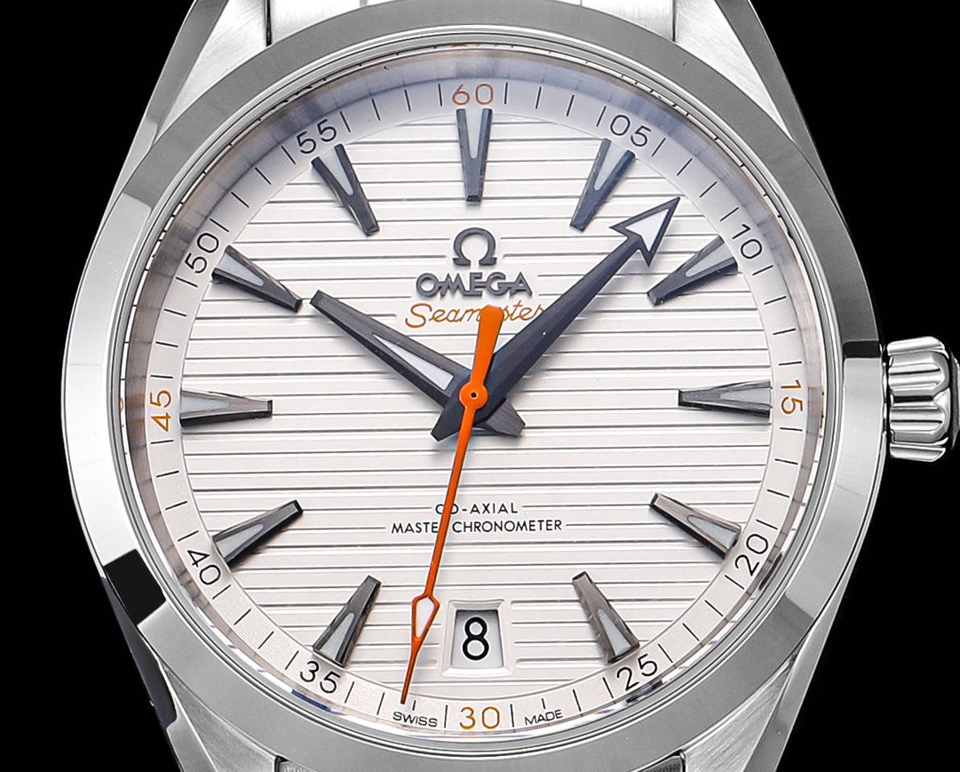 オメガ「Omega」Seamaster Aqua Terra 41MM Silver Dial Men's Automatic Bracelet Watch