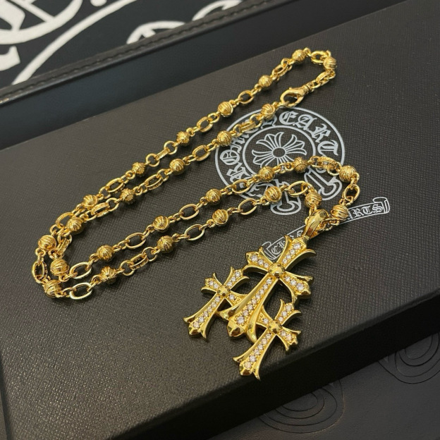 クロムハーツ「Chrome Hearts」クラシック ペンダントネックレス - 男女兼用