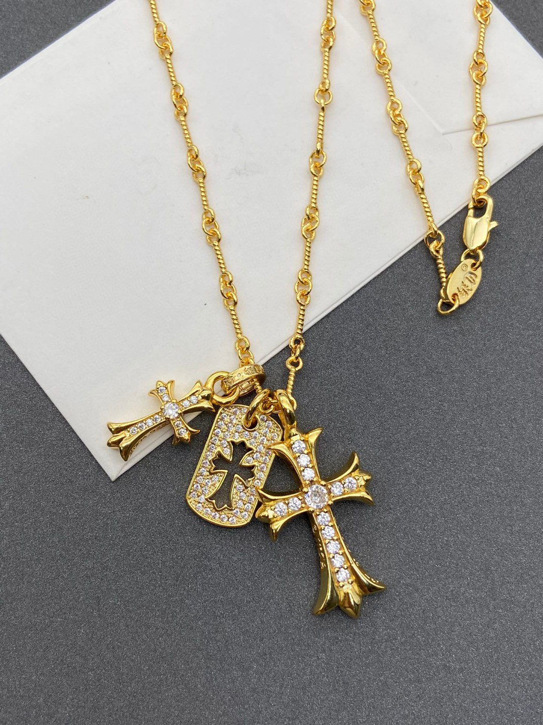 クロムハーツ「Chrome Hearts」クラシック ペンダントネックレス - 男女兼用
