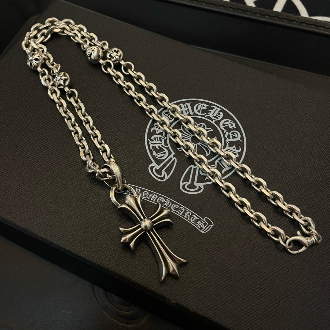 クロムハーツ「Chrome Hearts」シンプルペンダントネックレス - ユニセックス